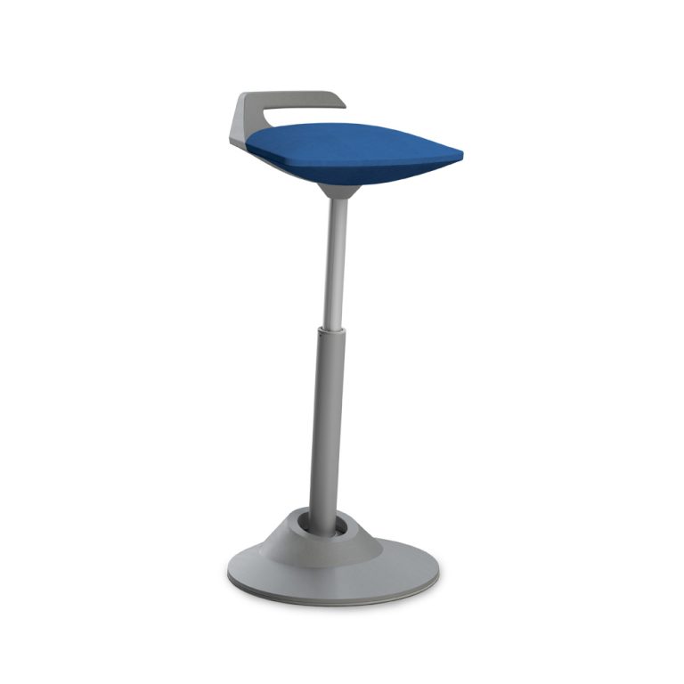 Aeris Muvman nojailutuki grey microfibre blue