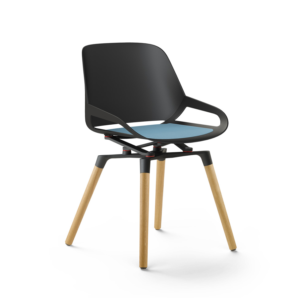 Aeris_Numo_tammijalat_musta_sininen_istuinpehmuste_ravintolatuoli_kahvilatuoli_neuvottelutuoli_asiakastuoli_ruokapöydän_tuoli_01 - Edella