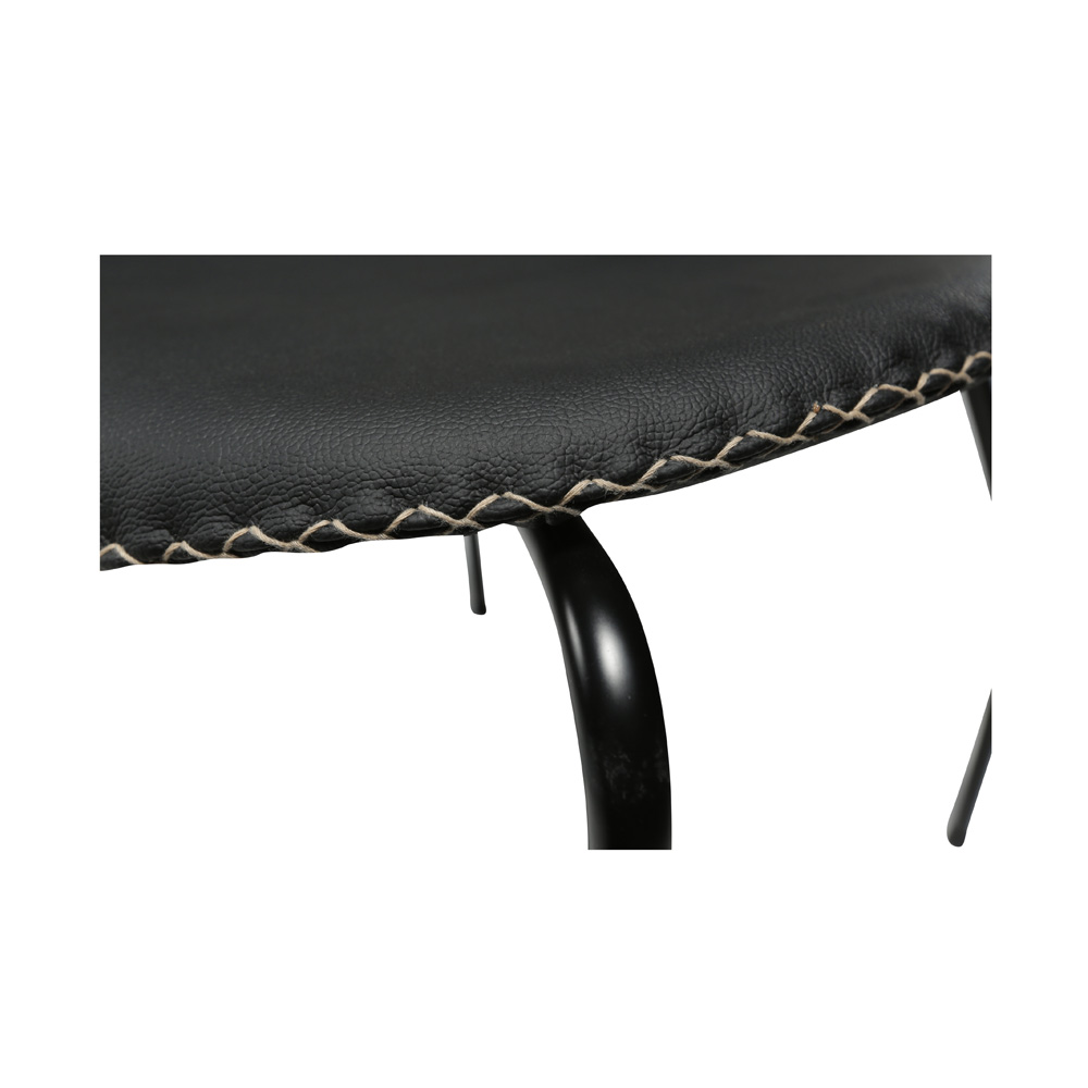 Danform_DOLPHIN_CHAIR_RAVINTOLATUOLI_black_leather_w_black_metal_legs_08 - Edella