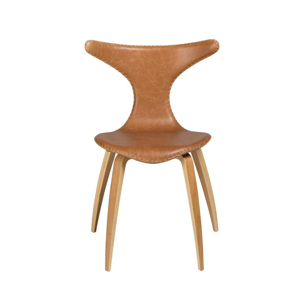 Danform_DOLPHIN_CHAIR_RAVINTOLATUOLI_light_brown_leather_w_oak_veneer_legs_04 - Edella