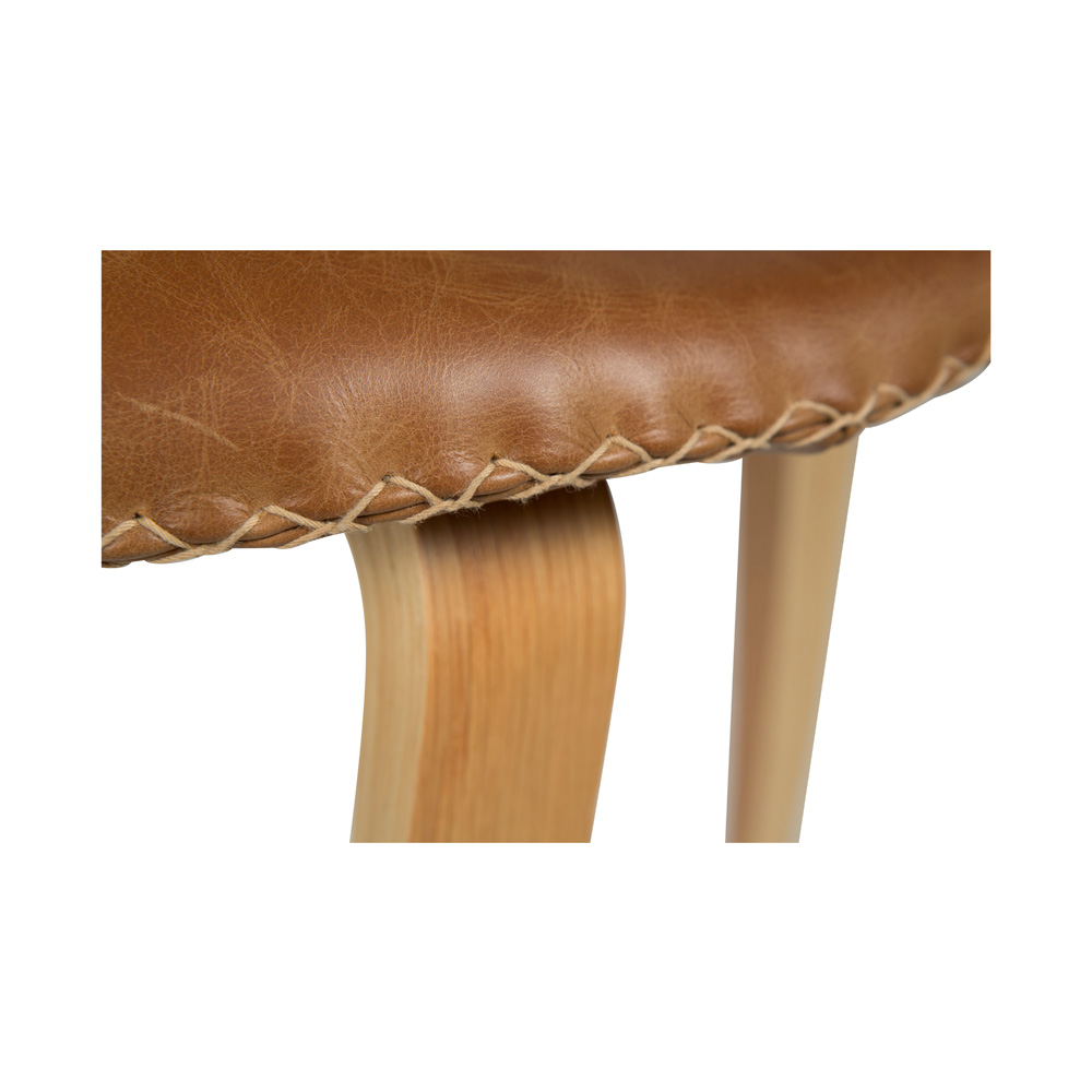 Danform_DOLPHIN_CHAIR_RAVINTOLATUOLI_light_brown_leather_w_oak_veneer_legs_11 - Edella