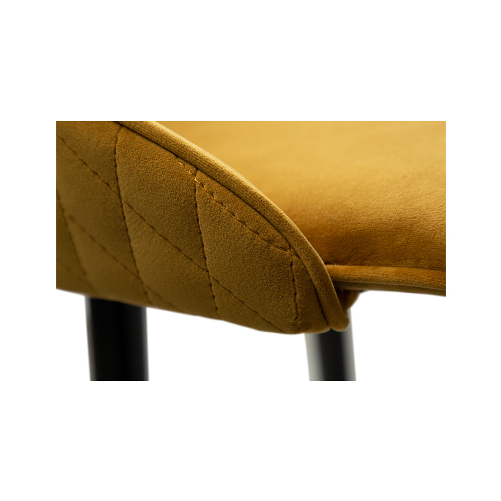 Danform_DUAL_BAR_STOOL_baarituoli_bronze_velvet_w_black_metal_legs_06 - Edella