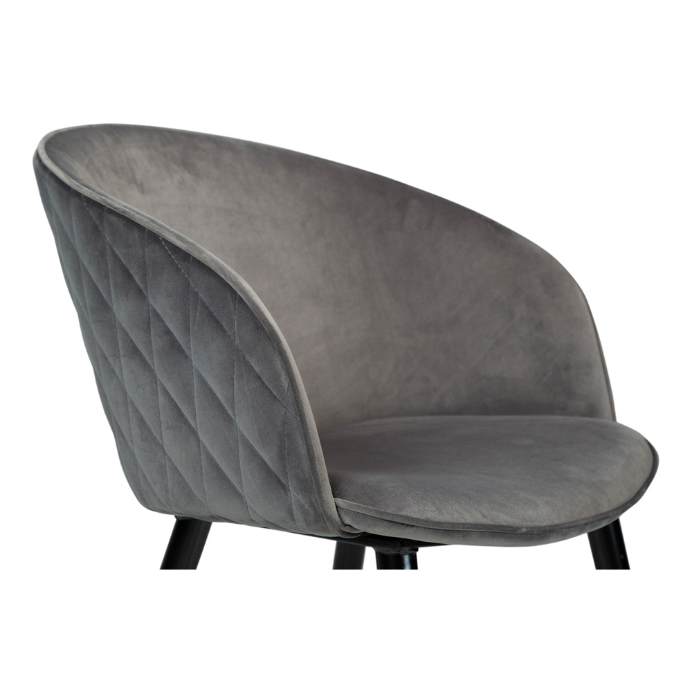 Danform_DUAL_CHAIR_RAVINTOLATUOLI_KAHVILATUOLI_alu_velvet_w_black_metal_legs_06 - Edella