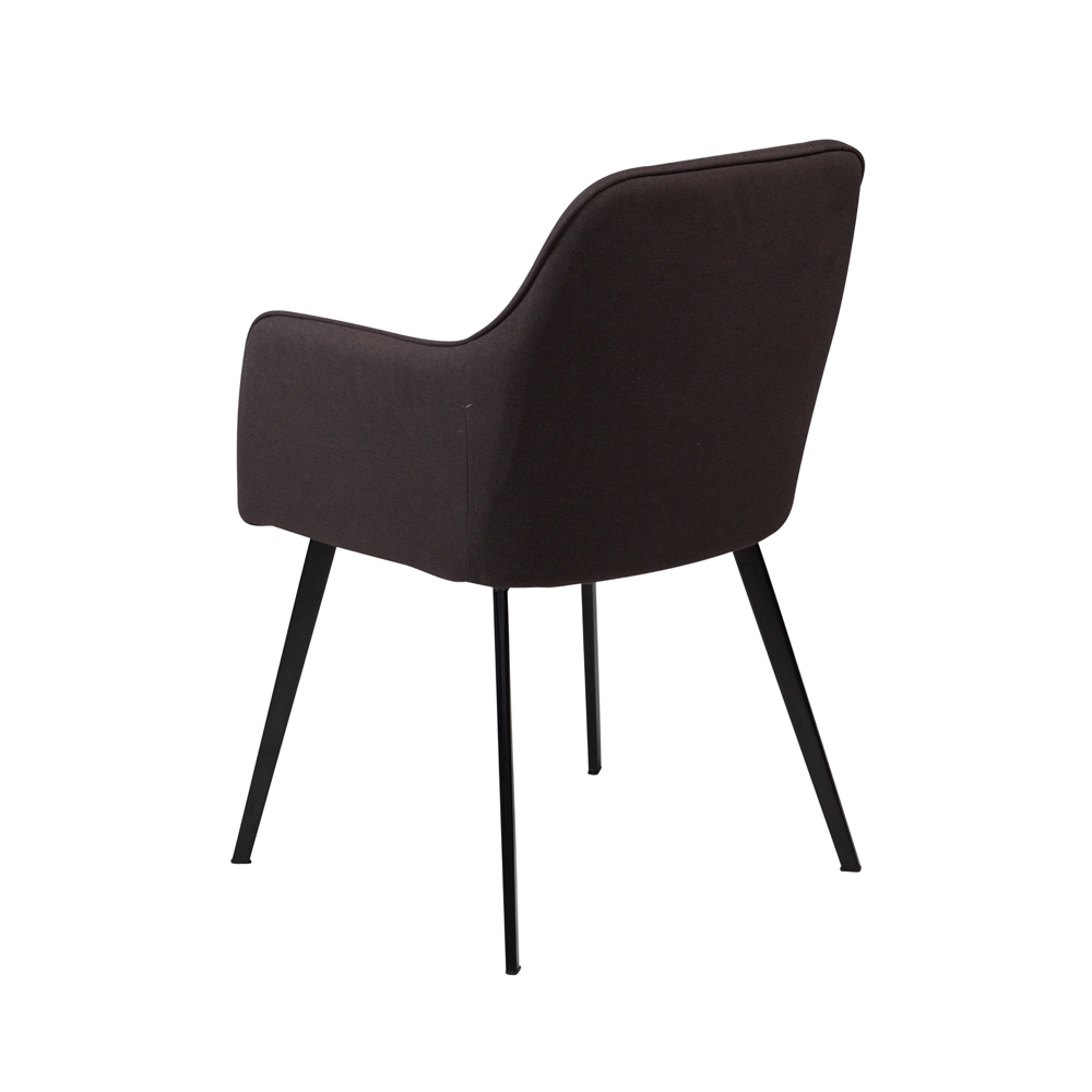 Danform_EMBRACE_CHAIR_RAVINTOLATUOLI_meteorite_black_fabric_w_black_legs_02 - Edella