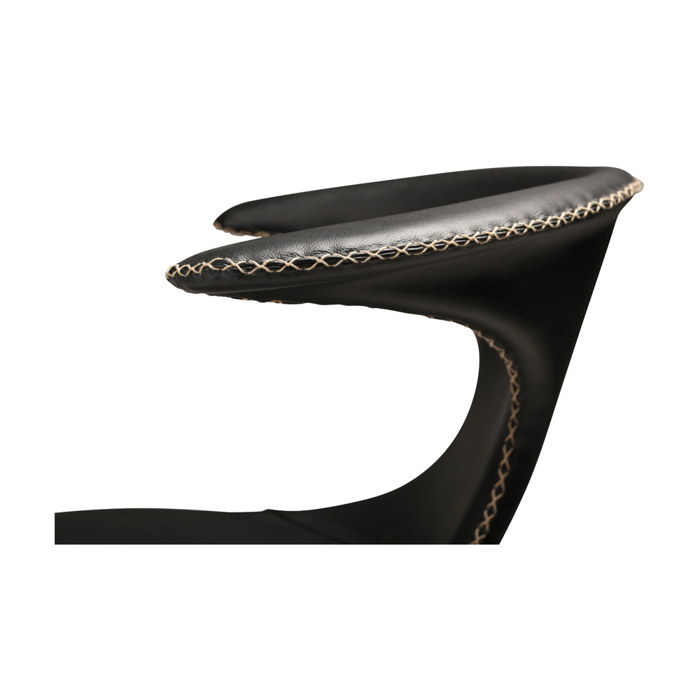 Danform_FLAIR_CHAIR_RAVINTOLATUOLI_KAHVILATUOLI_black_leather_w_oak_veneer_legs_06 - Edella