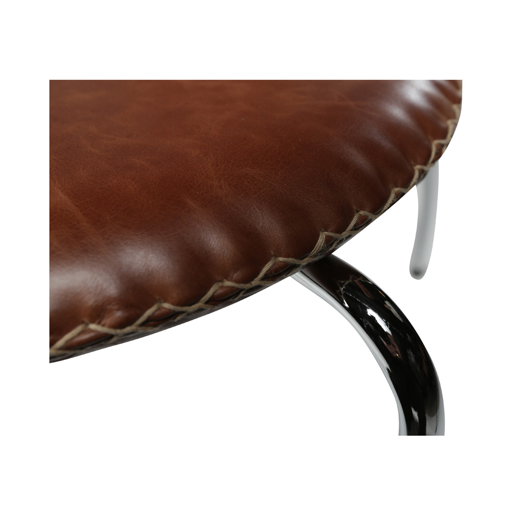 Danform_FLAIR_CHAIR_RAVINTOLATUOLI_KAHVILATUOLI_light_brown_leather_w_chrome_legs_06 - Edella