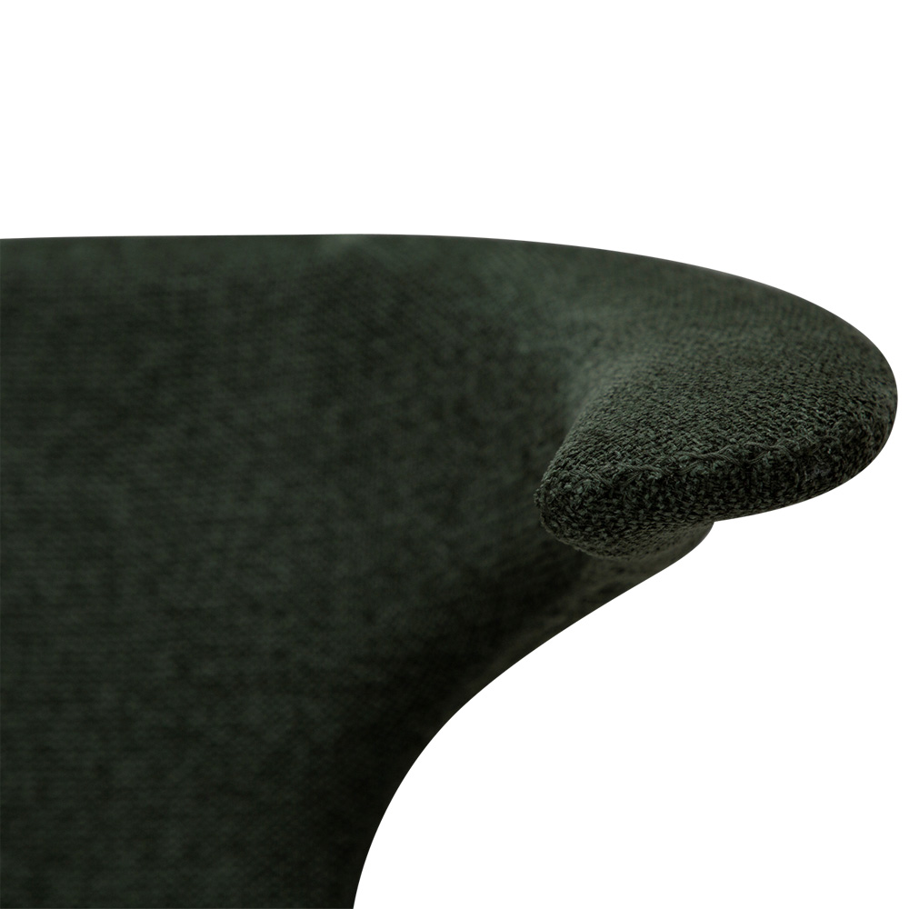 Danform_FLAIR_CHAIR_ravintolatuoli_kahvilatuoli_sage_green_fabric_kangas_mustilla_metallijaloilla_06 - Edella