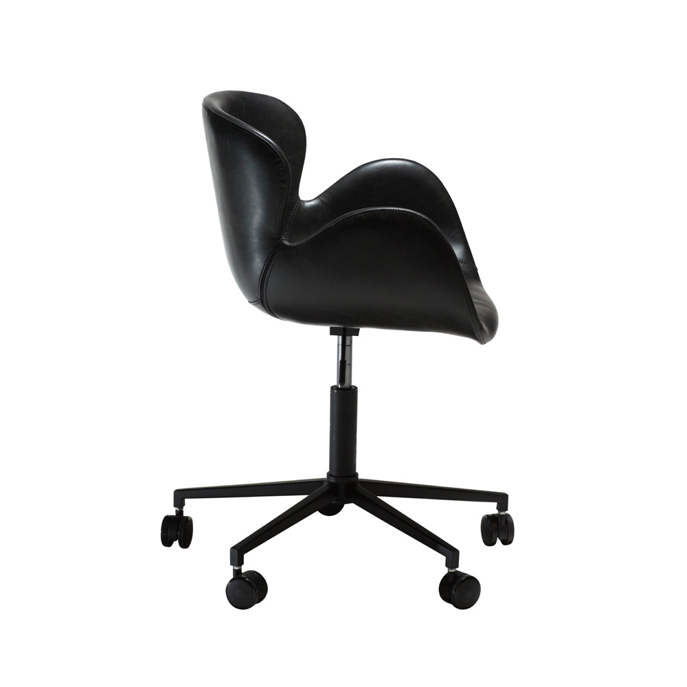 Danform_Gaia_vintage_black_työtuoli_05 - Edella Danform Gaia työtuoli vintage black