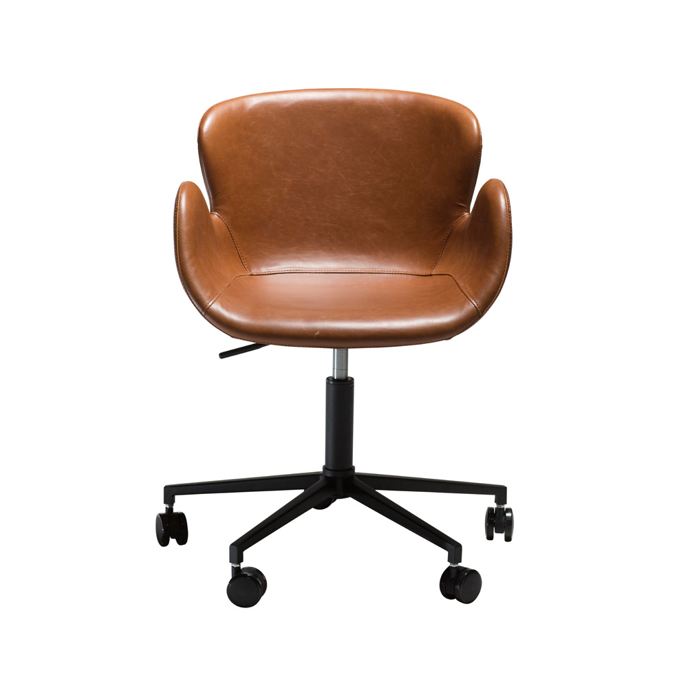 Danform_Gaia_vintage_leather_nojatuoli_04 - Edella Danform Gaia työtuoli vintage light brown