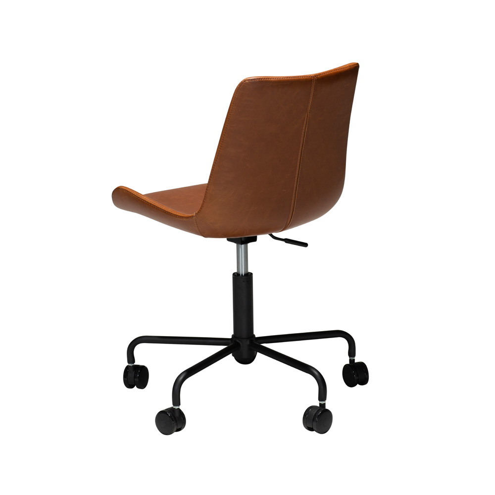 Danform_Hype_vintage_leather_nojatuoli_10 - Edella Danform Hype työtuoli vintage light brown