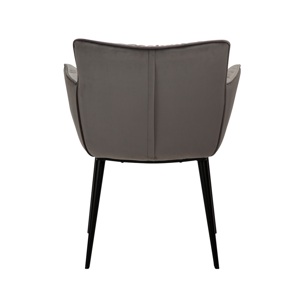 Danform_JOIN_armchair_ravintolatuoli_kahvilatuoli_kokoverhoiltu_alu_velvet_käsinojallinen_metallijalat_04 - Edella