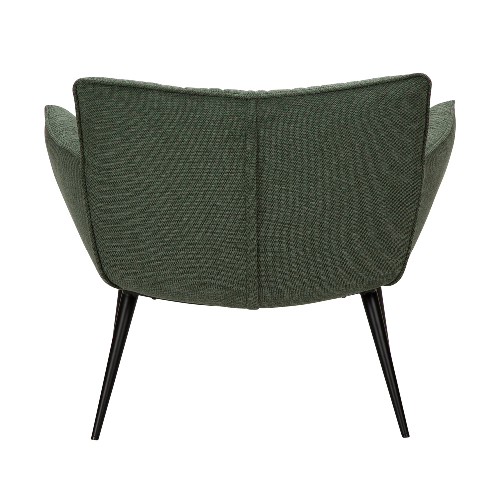 Danform_JOIN_lounge_chair_nojatuoli_ravintolatuoli_kahvilatuoli_kokoverhoiltu_sage_green_fabric_metallijalat_04 - Edella