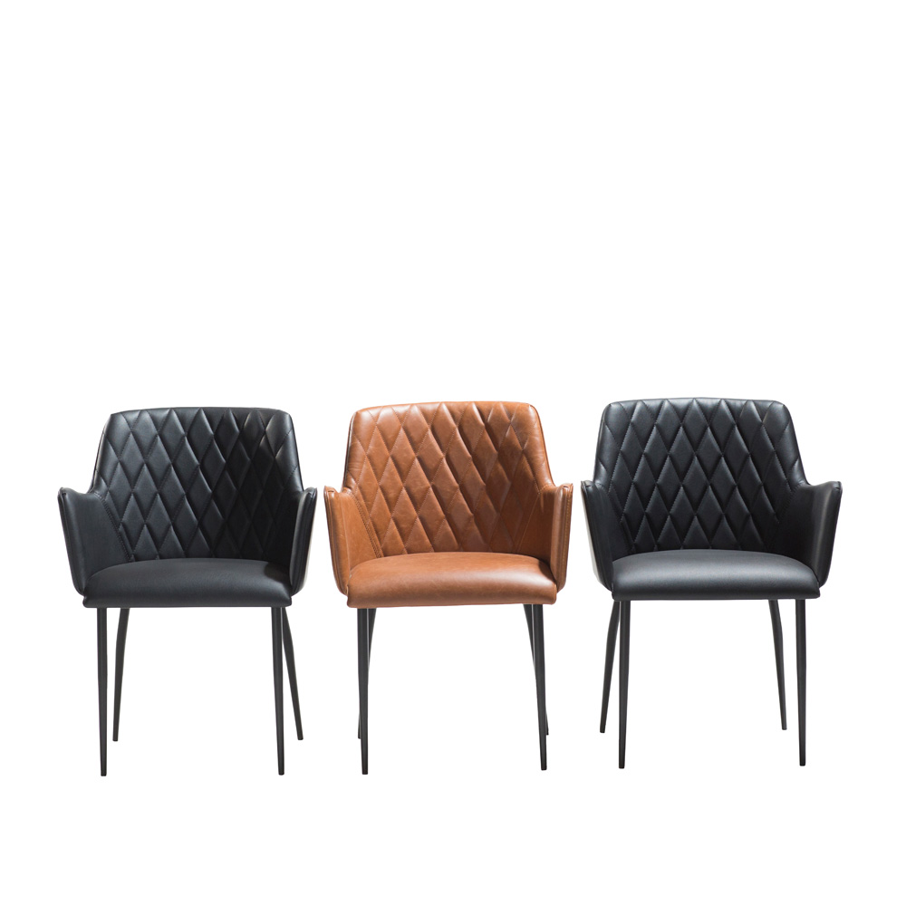 Danform_ROMBO_CHAIR_RAVINTOLATUOLI_KAHVILATUOLI_art_leather_w_black_legs_05 - Edella