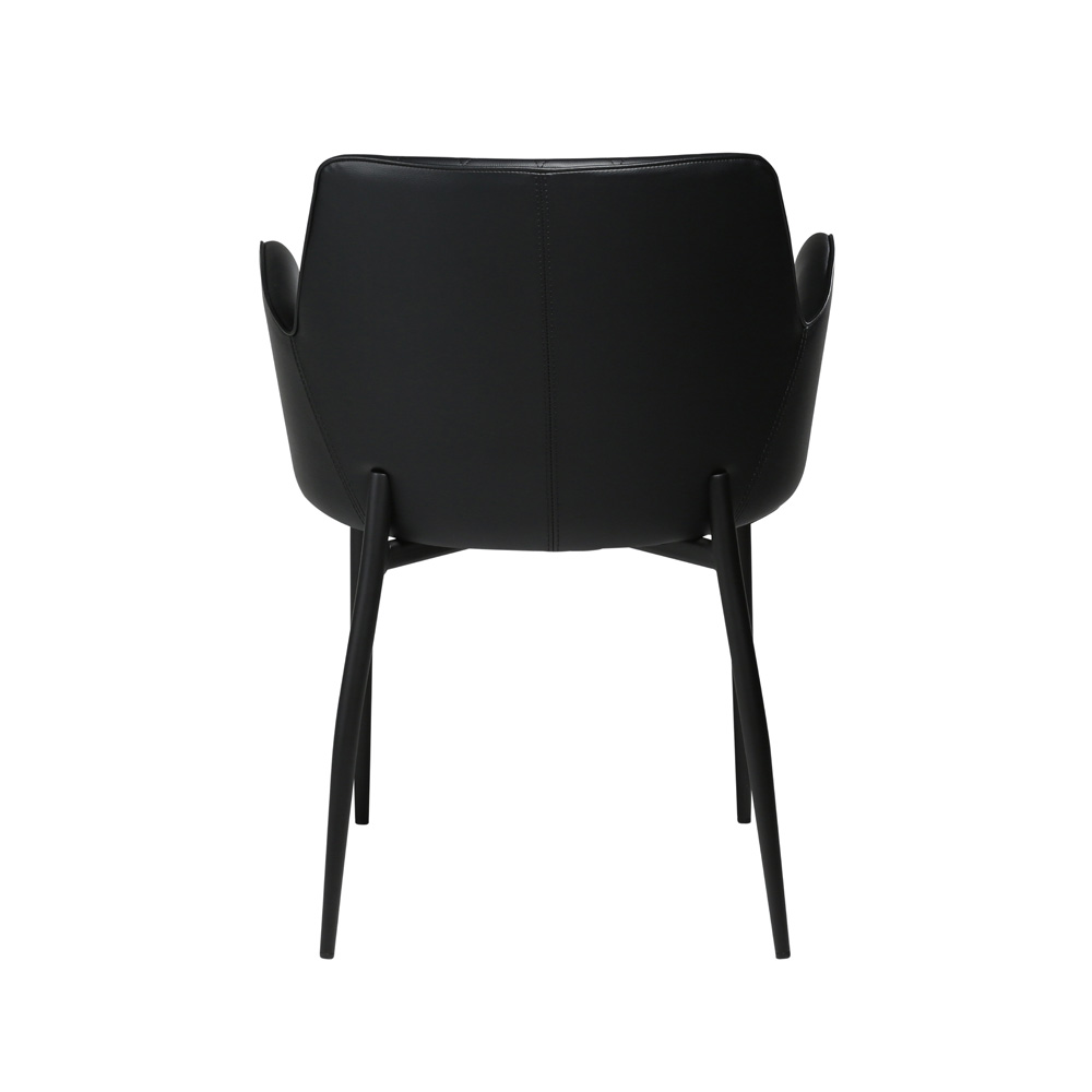 Danform_ROMBO_CHAIR_RAVINTOLATUOLI_KAHVILATUOLI_black_art_leather_w_black_legs_04 - Edella