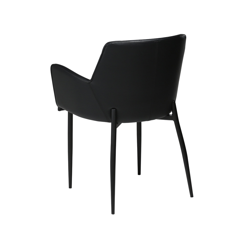 Danform_ROMBO_CHAIR_RAVINTOLATUOLI_KAHVILATUOLI_black_art_leather_w_black_legs_05 - Edella