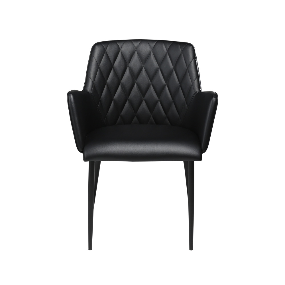 Danform_ROMBO_CHAIR_RAVINTOLATUOLI_KAHVILATUOLI_black_art_leather_w_black_legs_06 - Edella