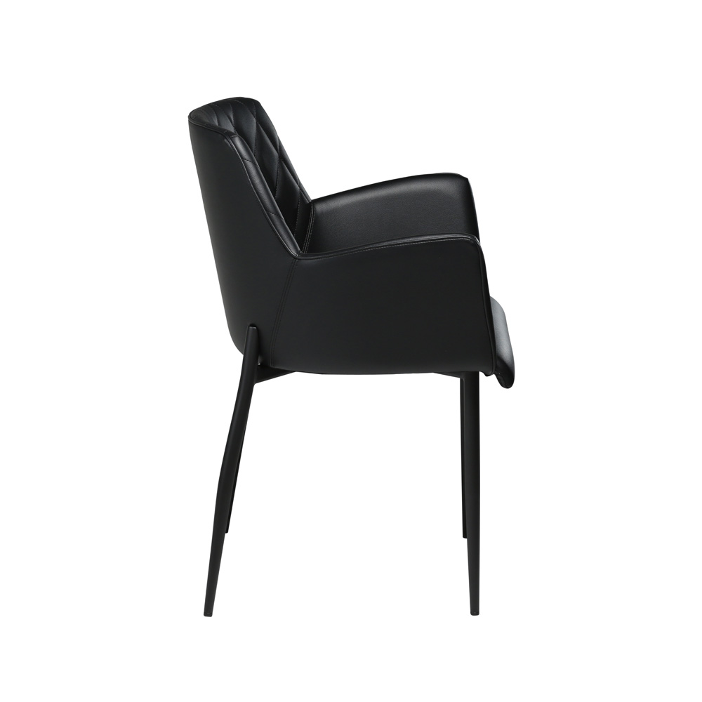 Danform_ROMBO_CHAIR_RAVINTOLATUOLI_KAHVILATUOLI_black_art_leather_w_black_legs_07 - Edella