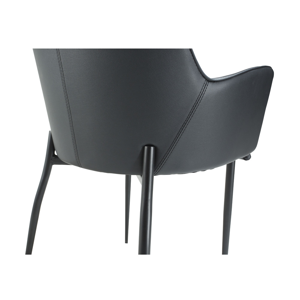 Danform_ROMBO_CHAIR_RAVINTOLATUOLI_KAHVILATUOLI_black_art_leather_w_black_legs_09 - Edella