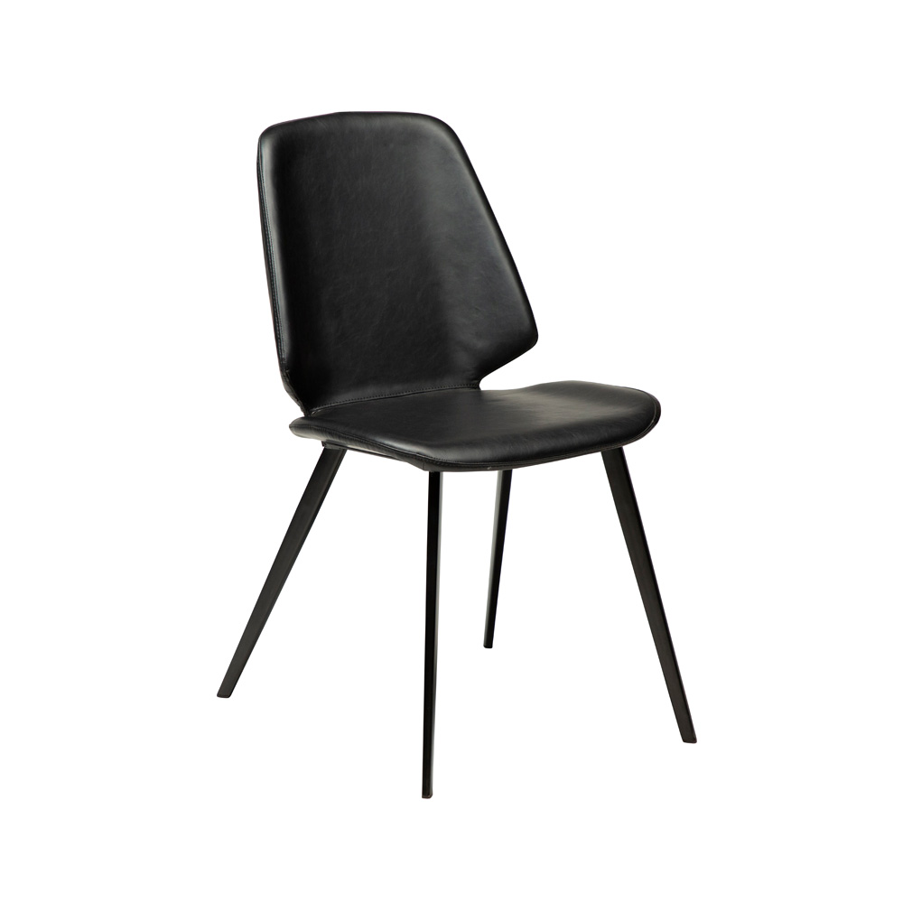 Danform_SWING_CHAIR_RAVINTOLATUOLI_KAHVILATUOLI_NEUVOTTELUTUOLI_vintage_black_art_leather_w_black_metal_legs_01 - Edella