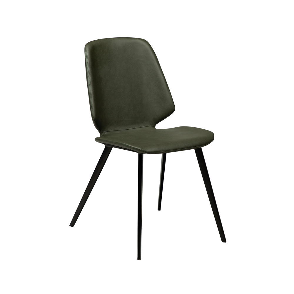 Danform_SWING_CHAIR_RAVINTOLATUOLI_KAHVILATUOLI_NEUVOTTELUTUOLI_vintage_green_art_leather_w_black_metal_legs_01 - Edella