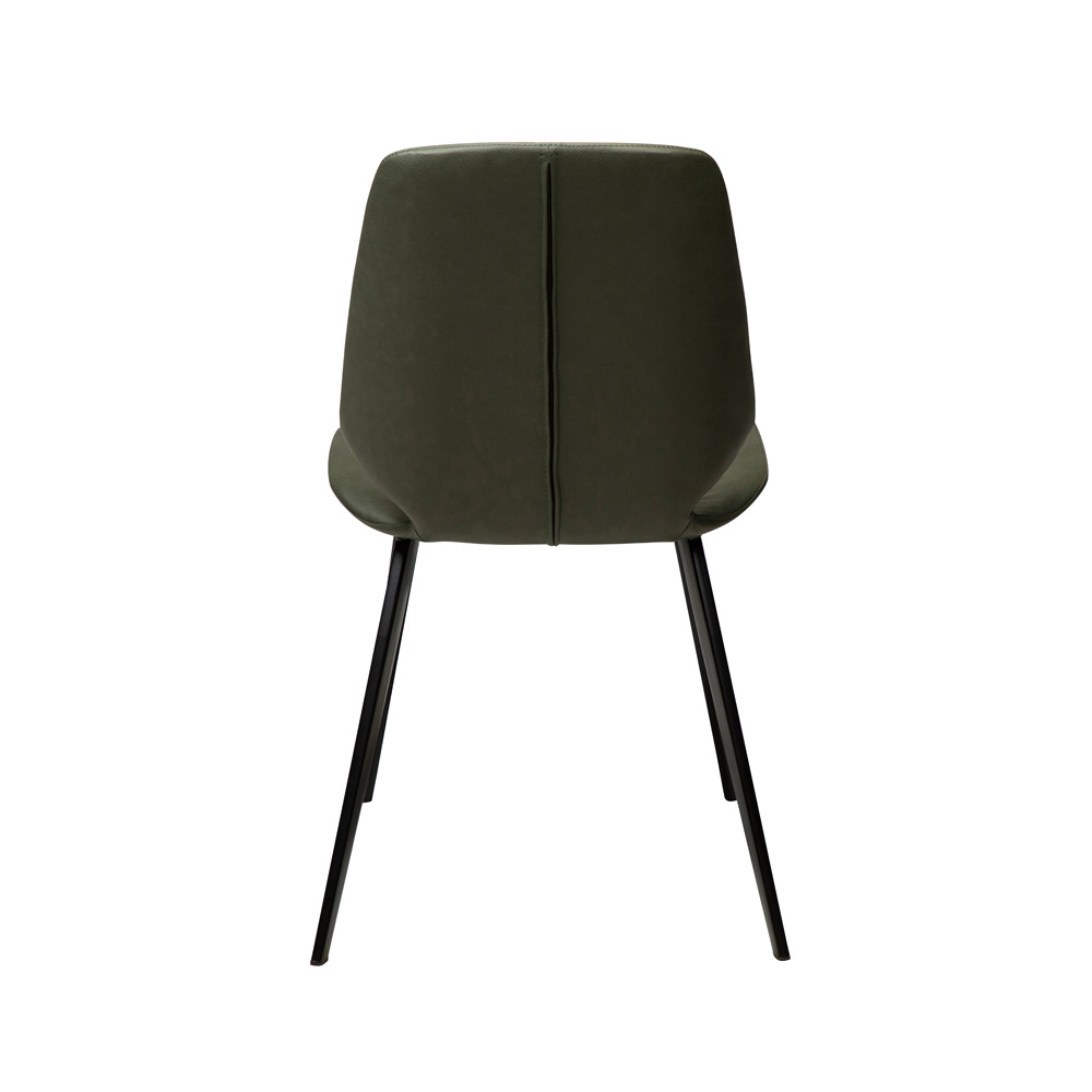 Danform_SWING_CHAIR_RAVINTOLATUOLI_KAHVILATUOLI_NEUVOTTELUTUOLI_vintage_green_art_leather_w_black_metal_legs_02 - Edella
