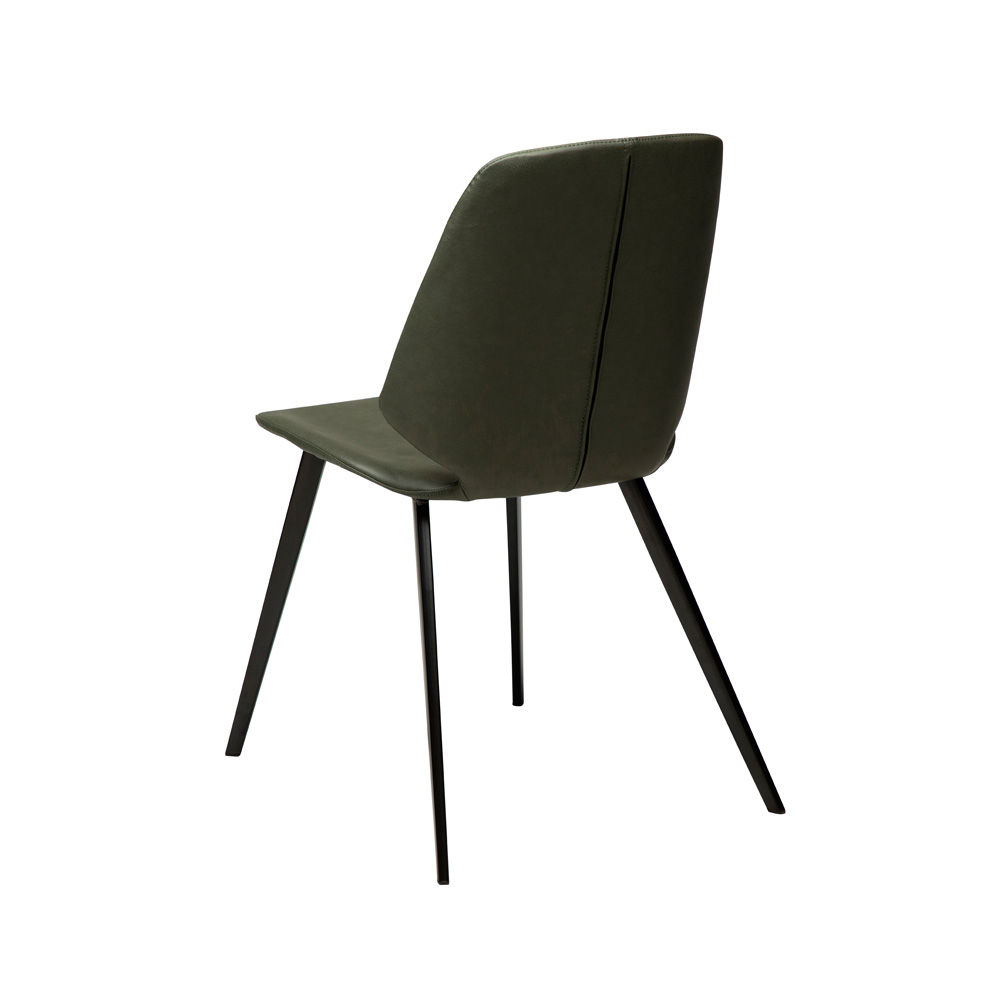 Danform_SWING_CHAIR_RAVINTOLATUOLI_KAHVILATUOLI_NEUVOTTELUTUOLI_vintage_green_art_leather_w_black_metal_legs_03 - Edella