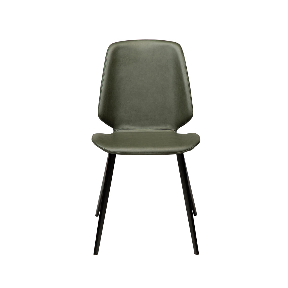 Danform_SWING_CHAIR_RAVINTOLATUOLI_KAHVILATUOLI_NEUVOTTELUTUOLI_vintage_green_art_leather_w_black_metal_legs_04 - Edella