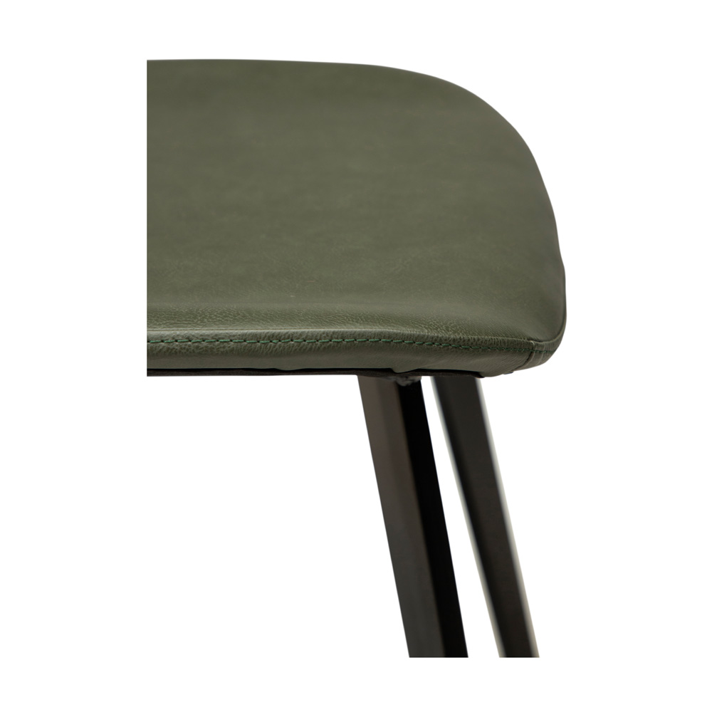 Danform_SWING_CHAIR_RAVINTOLATUOLI_KAHVILATUOLI_NEUVOTTELUTUOLI_vintage_green_art_leather_w_black_metal_legs_08 - Edella