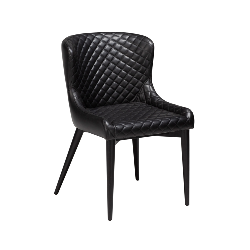 Danform_VETRO_CHAIR_vintage_black_art_leather_w_black_stained_oak_legs_01 - Edella