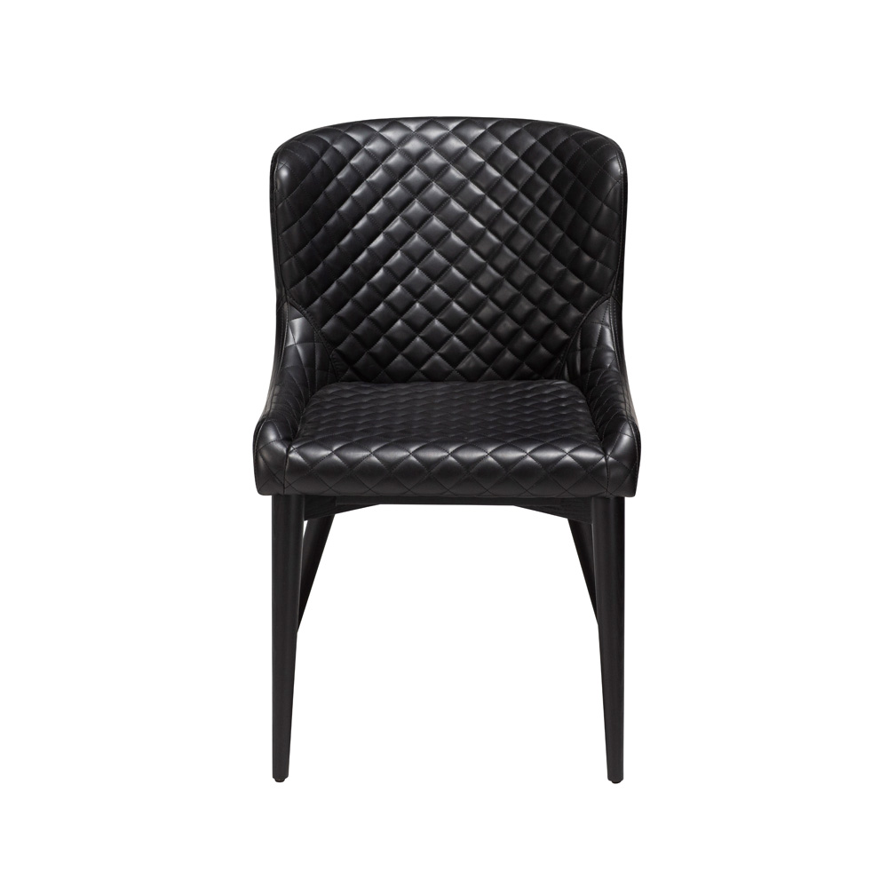 Danform_VETRO_CHAIR_vintage_black_art_leather_w_black_stained_oak_legs_04 - Edella