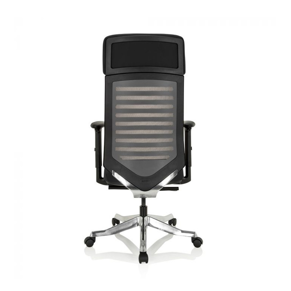 HJH_Office_Asgon_johtajantuoli_työtuoli_toimistotuoli_musta_synchro-mekanismi_verhoiltu_istuinpehmuste_verkkoselkänoja_niskatuki_10 - Edella