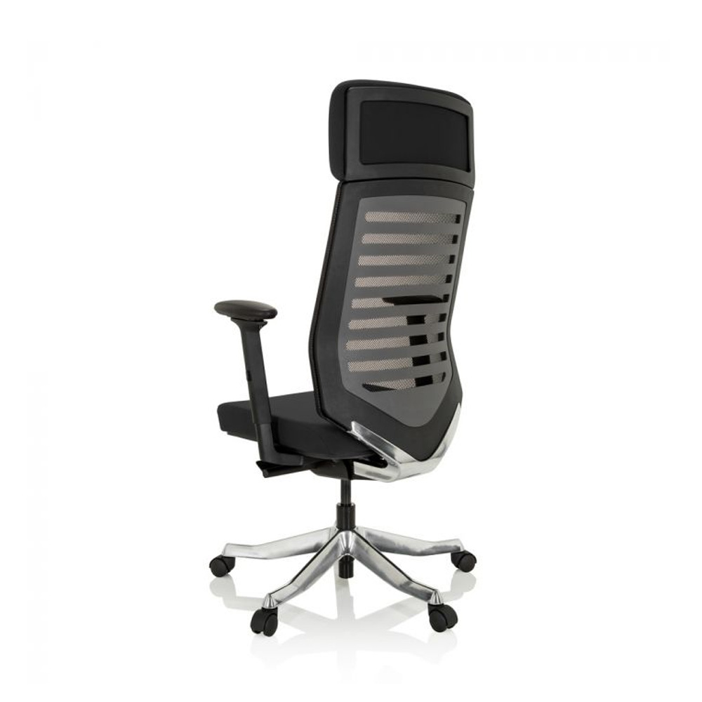 HJH_Office_Asgon_johtajantuoli_työtuoli_toimistotuoli_musta_synchro-mekanismi_verhoiltu_istuinpehmuste_verkkoselkänoja_niskatuki_12 - Edella