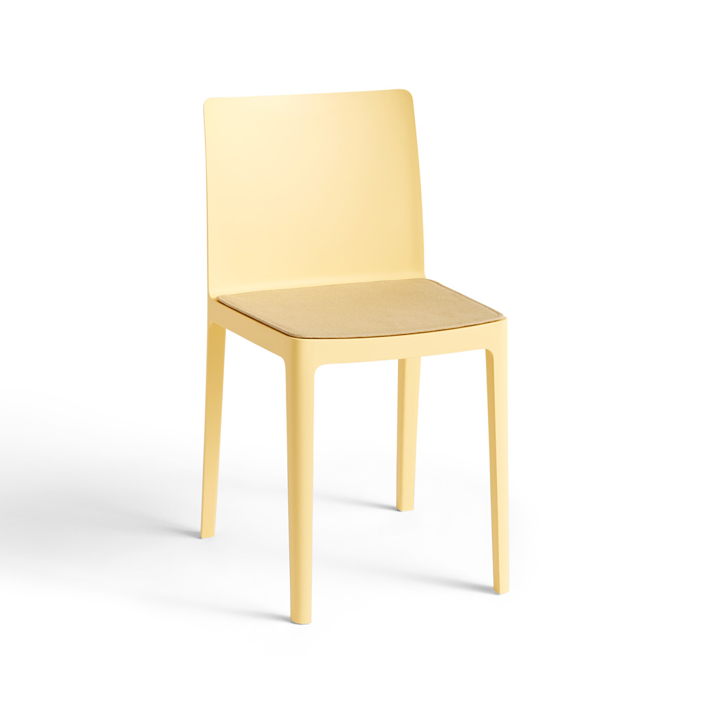 Hay_Elementaire_chair_light_yellow_Seat_pad_Steelcut_Trio_236_WB_01 - Edella