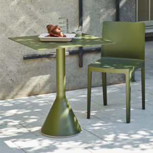 Hay Palissade Cone Table 65x65 Olive
