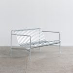 Hay Palissade Dining Bench Hot galvanized