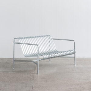 Hay Palissade Dining Bench Hot galvanized
