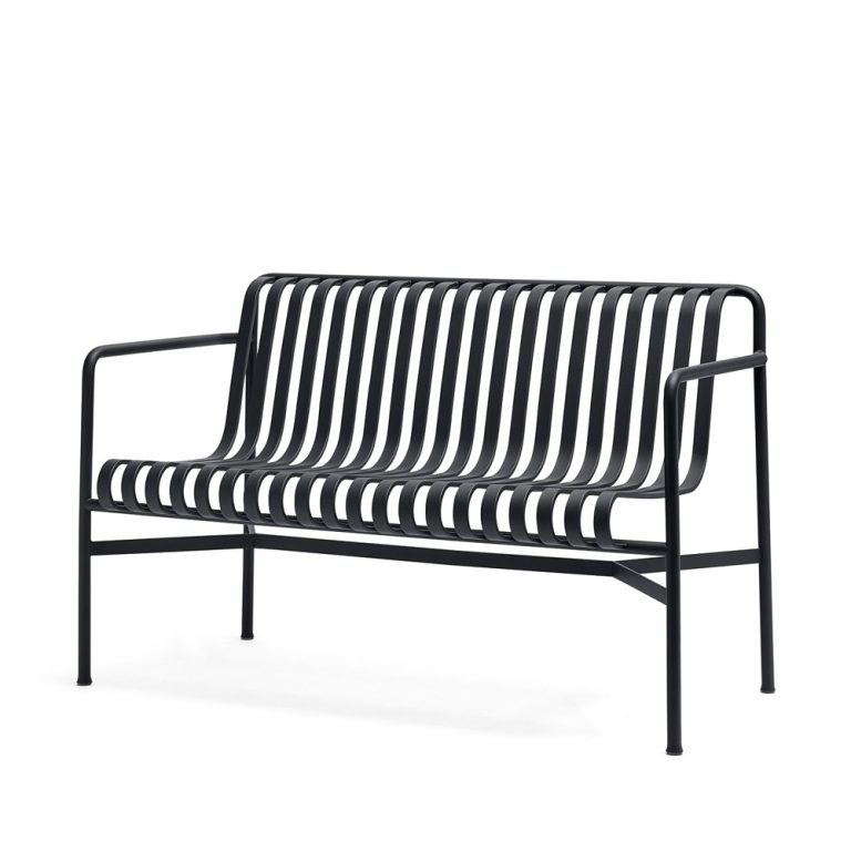 Hay Palissade Dining Bench Anthracite