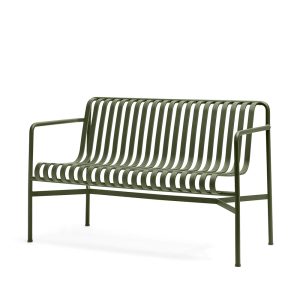 Hay Palissade Dining Bench Olive