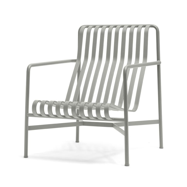 Hay Palissade Lounge Chair High Sky grey