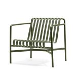 Hay Palissade Lounge Chair Low Olive