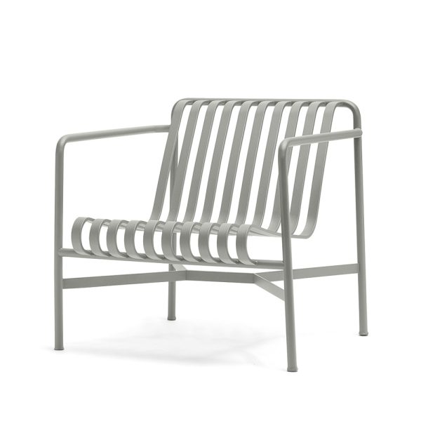 Hay Palissade Lounge Chair Low Sky grey