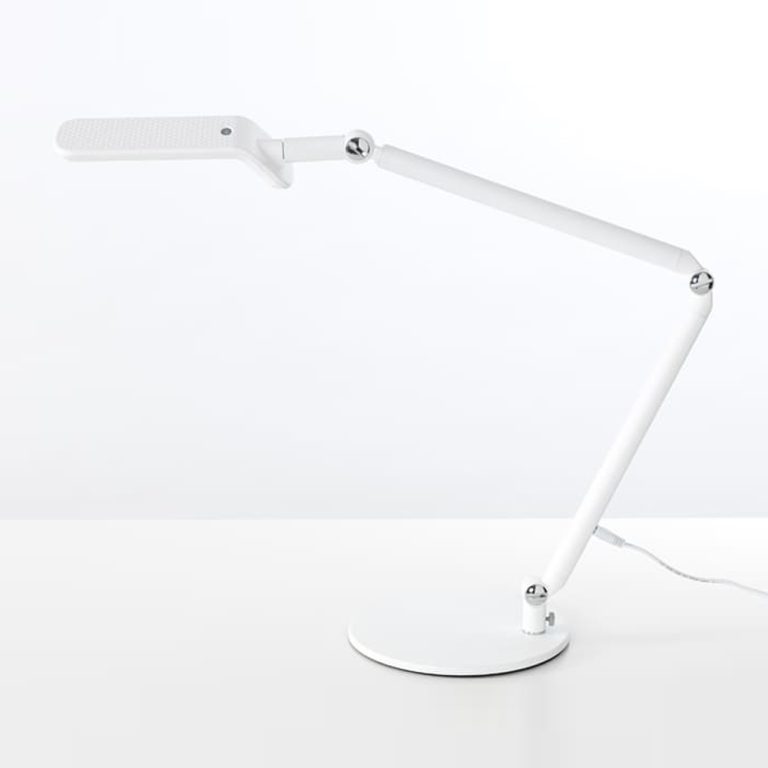 Matting Lissabon tyopistevalaisin valkoinen