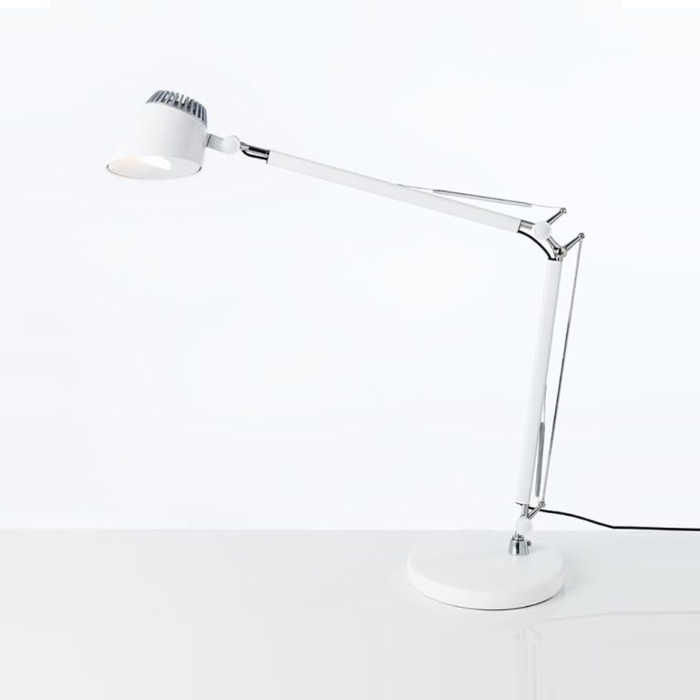 Matting Valencia työpistevalaisin valkoinen