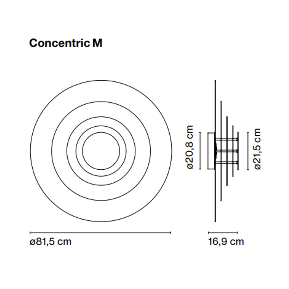 Marset_Concentric_M_Wall_Light_iso_seinävalaisin_epäsuora_valo_04 - Edella