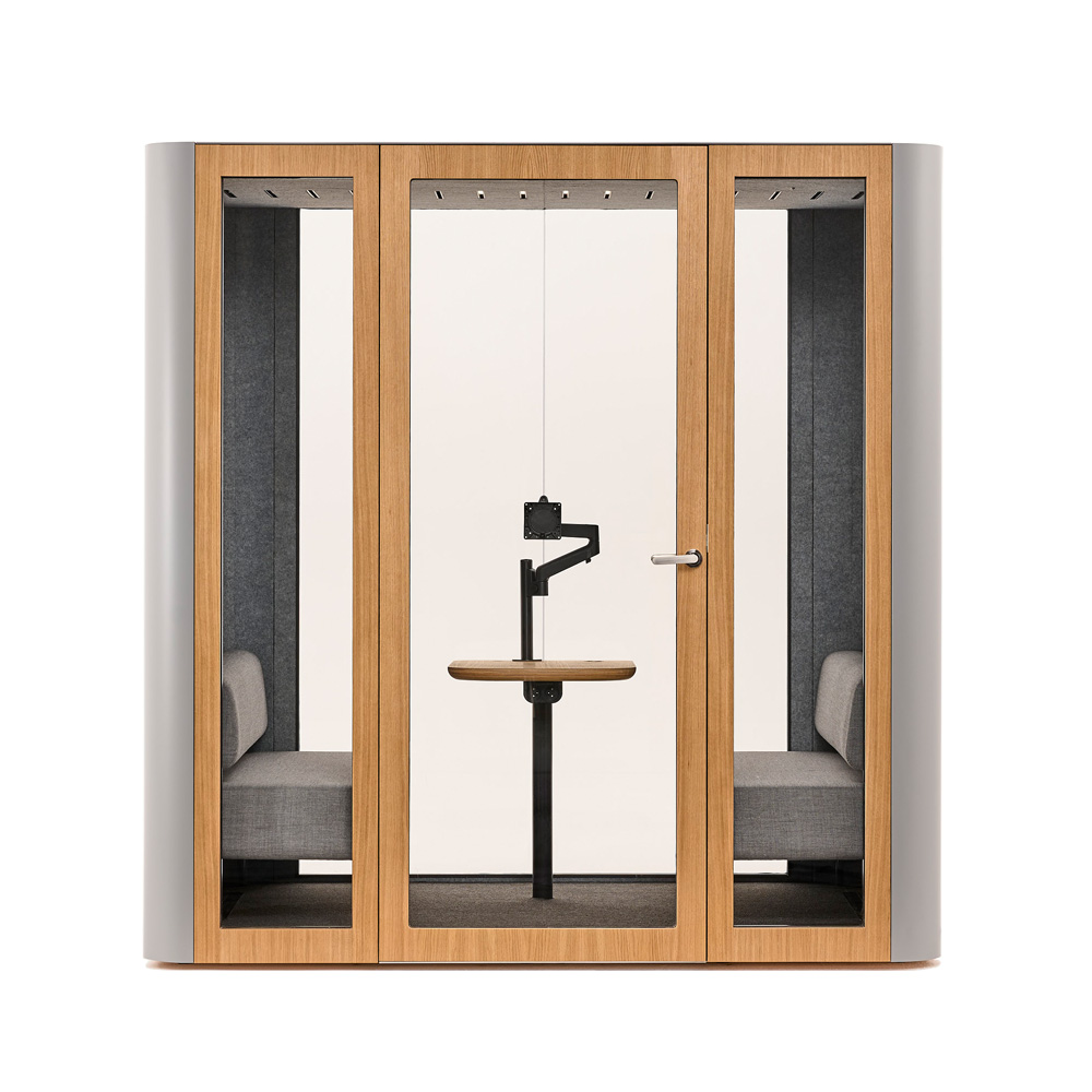 MuteDesign_Space_L_ilmastoitu_vetäytymistila_hiljainen_huone_neljälle_hengelle_tila_tilassa_kokoushuone_04 - Edella