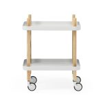 Normann Copenhagen Block Table Light Grey / Ash