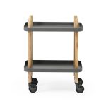 Normann Copenhagen Block Table Dark Grey / Ash