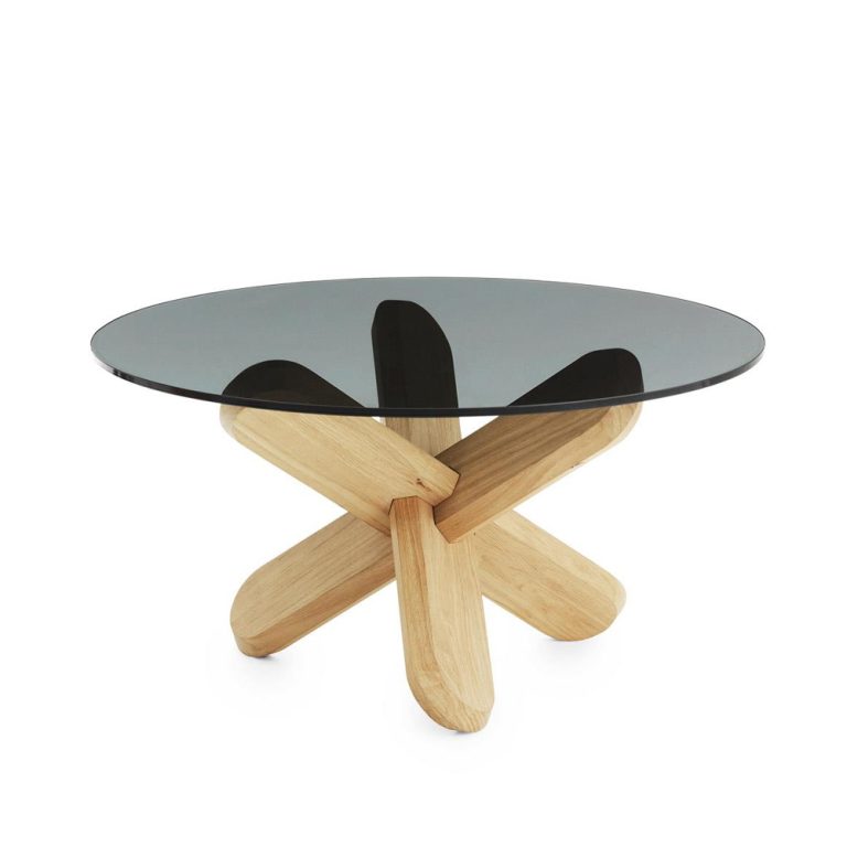 Normann Copenhagen Ding Table Smoke/Oak