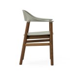 Normann Copenhagen Herit Armchair Smoked Oak Dusty Green
