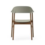 Normann Copenhagen Herit Armchair Smoked Oak Dusty Green